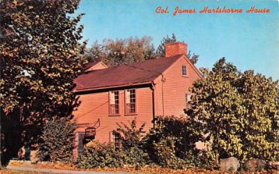 Col. James Hartshore House Wakefield, Massachusetts Postcard