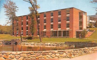 Usen Hall Waltham, Massachusetts Postcard