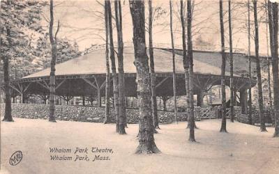 Whalom Park Theatre Massachusetts Postcard