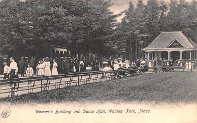 Women's Building & Dance Hall Whalom Park, Massachusetts Postcard