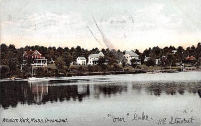 Dreamland Whalom Park, Massachusetts Postcard