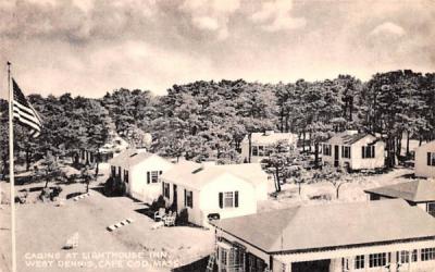Cabins at Lighthouse Inn West Dennis, Massachusetts Postcard