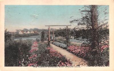 The Flower Gardens West Dennis, Massachusetts Postcard