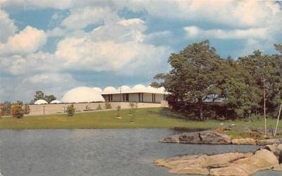 The Worcester Science Center Massachusetts Postcard