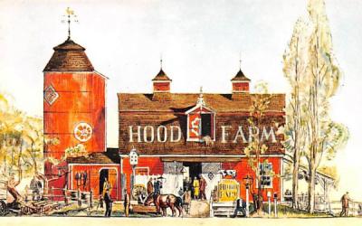 The Hood Farm Wakefiled, Massachusetts Postcard