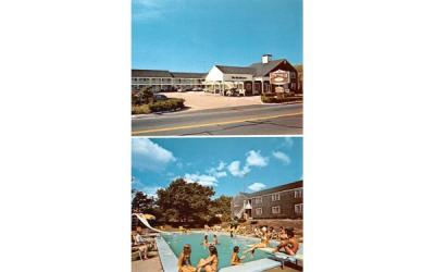 The Huntsmand Motor Lodge West Dennis, Massachusetts Postcard