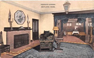 Terrace Garden Wayland, Massachusetts Postcard