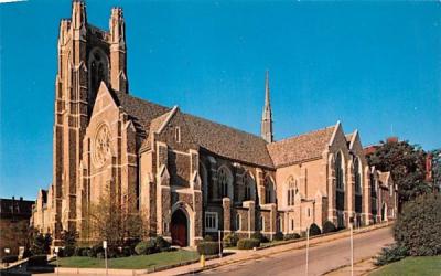 Wesley United Methodist Church Worcester, Massachusetts Postcard