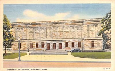 Worcester Art Museum Massachusetts Postcard