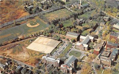 Air View Worcester Polytechnic Institute Massachusetts Postcard