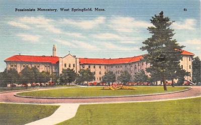 Passionists Monastery West Springfield, Massachusetts Postcard