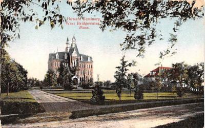 Howard Seminary West Bridgewater, Massachusetts Postcard