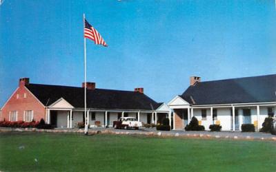 The Jenny Lind Motel West Hatfield, Massachusetts Postcard
