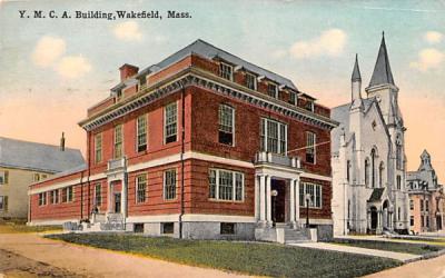 Y.M.C.A. Building Wakefield, Massachusetts Postcard