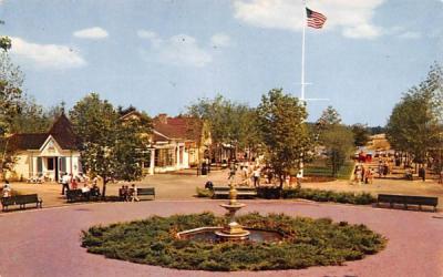 Entrance to Fun at Pleasure Island Wakefield, Massachusetts Postcard