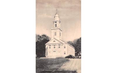 East Congregational Church Ware, Massachusetts Postcard