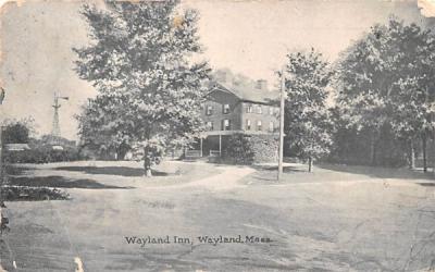 Wayland Inn Massachusetts Postcard