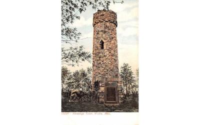 Norembega Tower Weston, Massachusetts Postcard