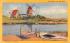Quaint Cape Cod West Harwich, Massachusetts Postcard
