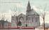 New Baptist Church Worcester, Massachusetts Postcard
