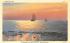Ocean Twilight Winthrop, Massachusetts Postcard