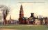 Congregational Church & Court House Westfield, Massachusetts Postcard