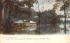 Boat House & Lake Wellesley, Massachusetts Postcard
