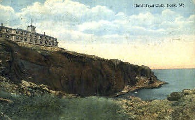 Bald Head Cliff - York, Maine ME Postcard