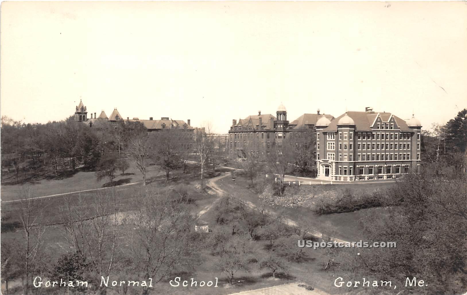 Gorham Normal School - Maine ME Postcard