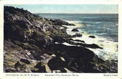 Marginal Way - Ogunquit, Maine ME Postcard