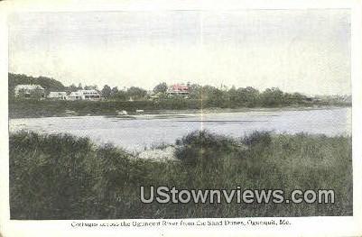 Cottages, Ogunquit River - Maine ME Postcard