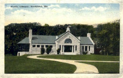 Public Library - Rockland, Maine ME Postcard