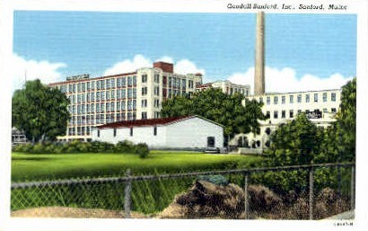 Goodall-Sanford Inc. - Maine ME Postcard