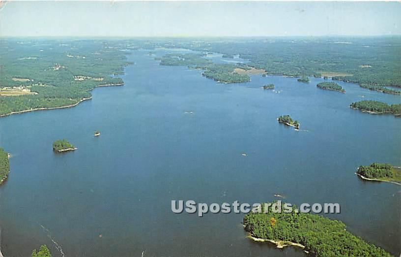 Lake Cobbosseecontee - Winthrop Lake, Maine ME Postcard