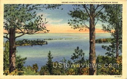 Grand Marais - Copper Harbor, Michigan MI Postcard
