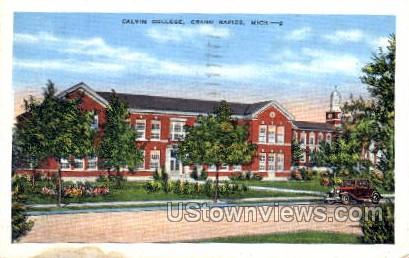 Calvin College - Grand Rapids, Michigan MI Postcard