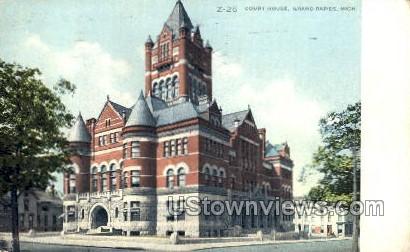Court House - Grand Rapids, Michigan MI Postcard