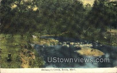 Bellamy's Creek - Ionia, Michigan MI Postcard