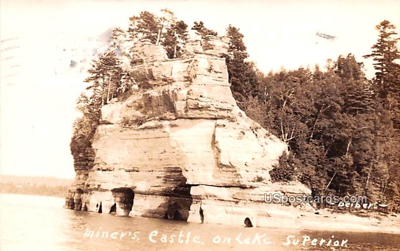 Miner's Castle - Munising, Michigan MI Postcard