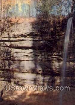 Munising Falls - Michigan MI Postcard