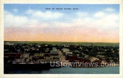 View of Grand Haven - Michigan MI Postcard