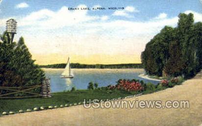 Grand Lake - Alpena, Michigan MI Postcard