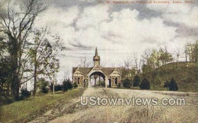 Highland Cemetery - Ionia, Michigan MI Postcard