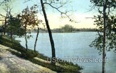 Grand River - Grand Rapids, Michigan MI Postcard
