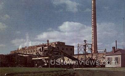 Michigan Sugar Co. Plant - Saginaw Postcard