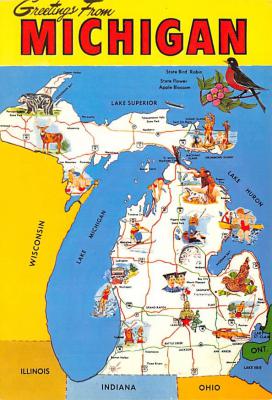 Michigan Map MI