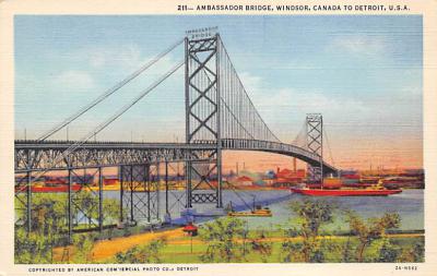 Ambassador Bridge MI