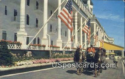 Grand Hotel - Mackinac Island, Michigan MI Postcard