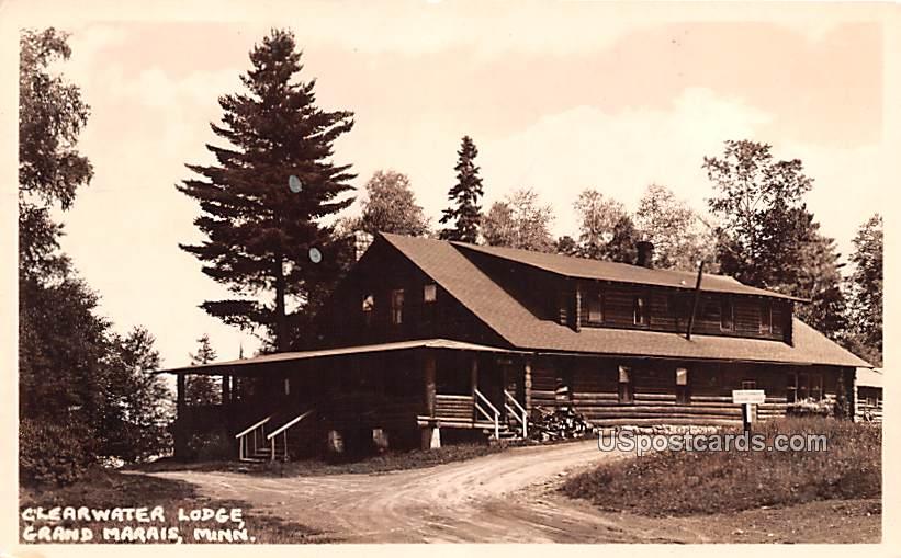 Clearwater Lodge - Grand Marais, Minnesota MN Postcard