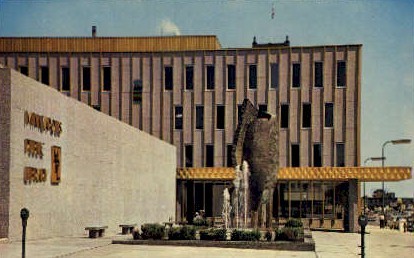 Public Library - Minneapolis, Minnesota MN Postcard